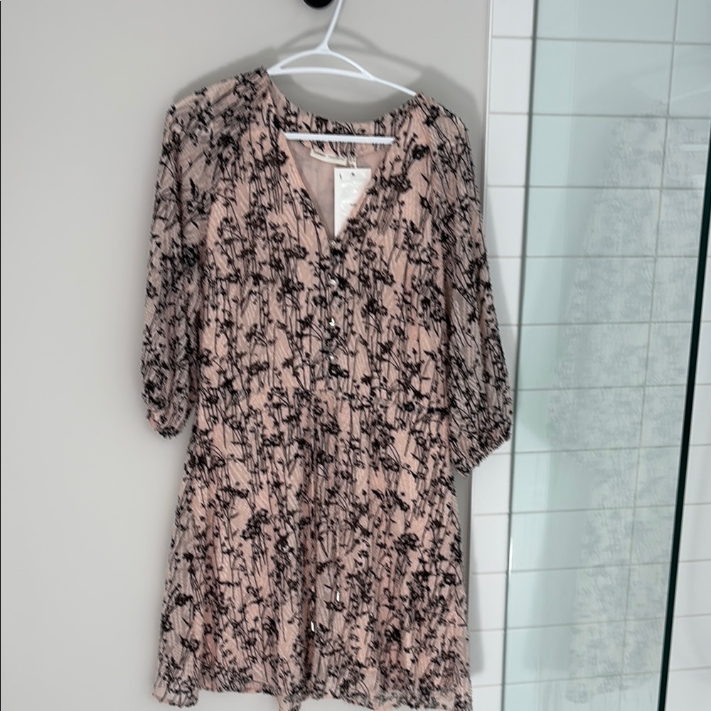 InWear Pink Bishop Sleeve Sundress